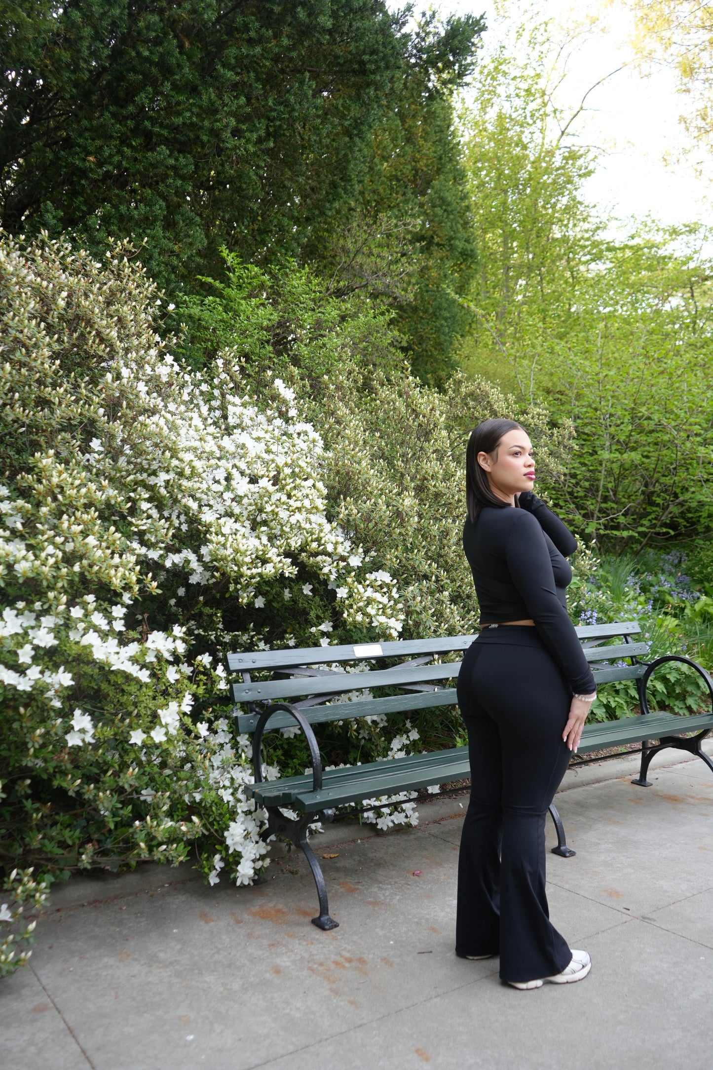 The Onyx Bloom Top