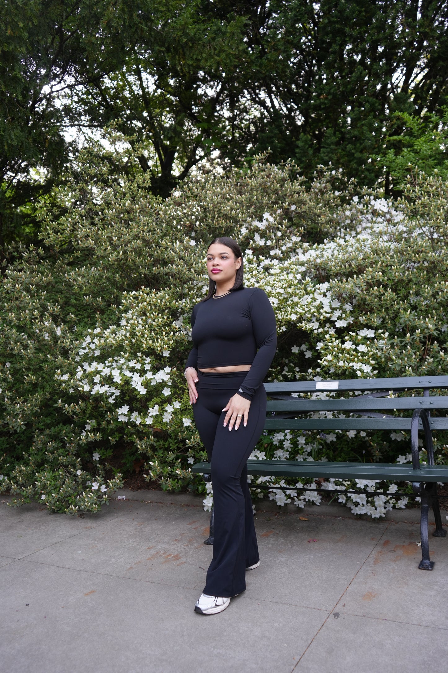 The Onyx Bloom Top