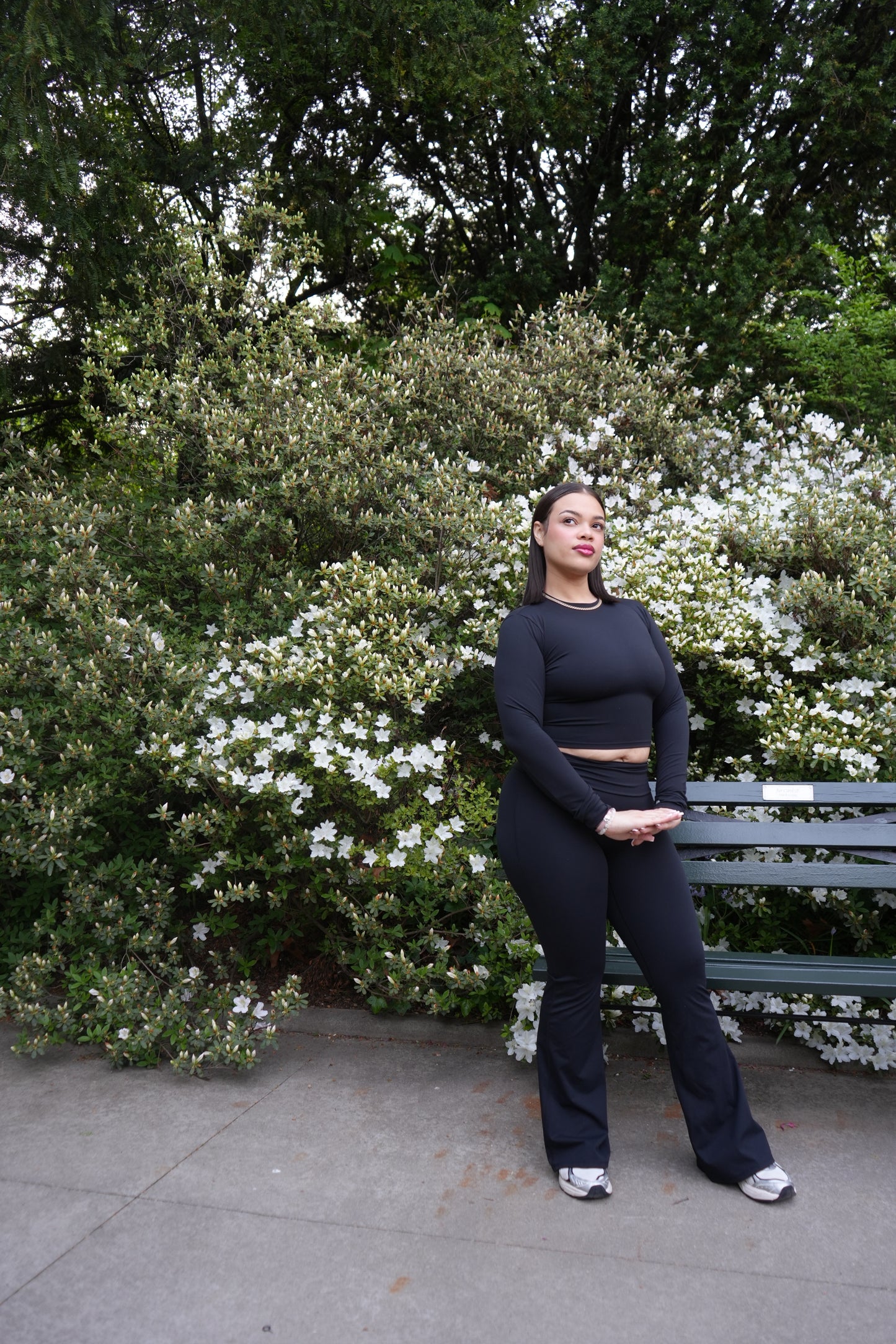 The Onyx Bloom Top