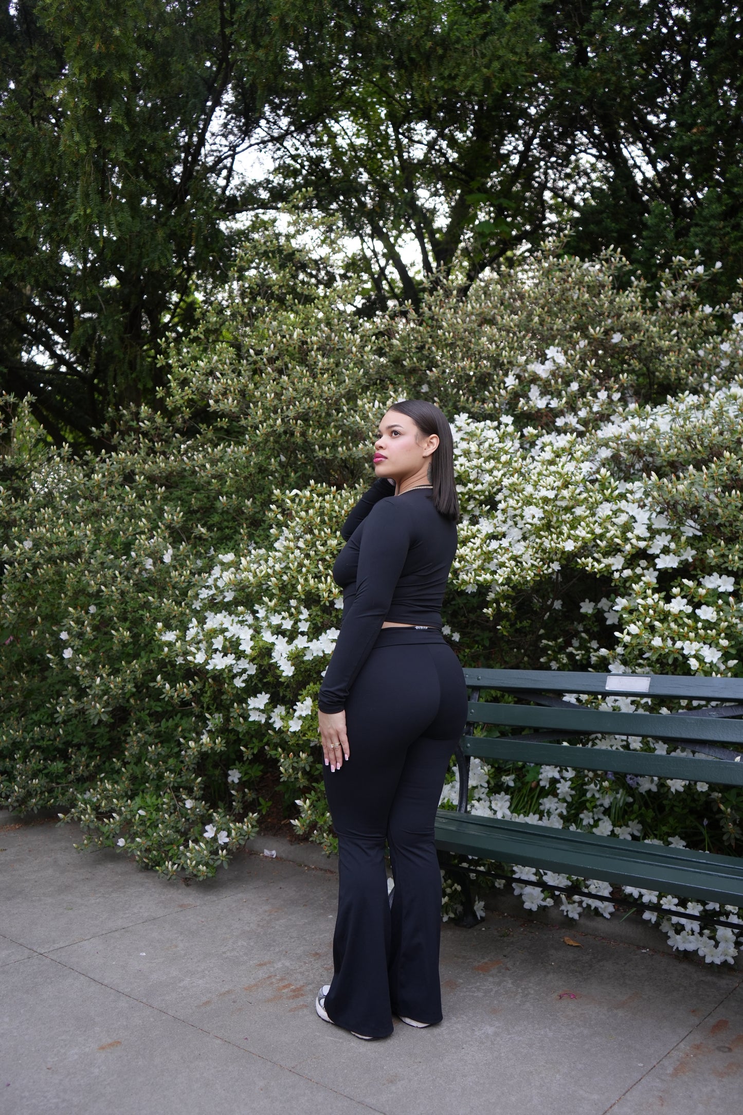 The Onyx Bloom Top